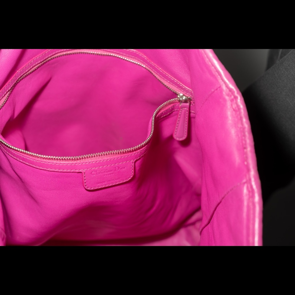 christian dior woven soft lady dior tote - Picture 2 of 8